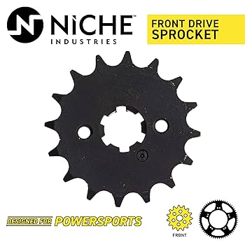 Amazon.com: NICHE 428 Pitch 16 Tooth Front Drive Sprocket